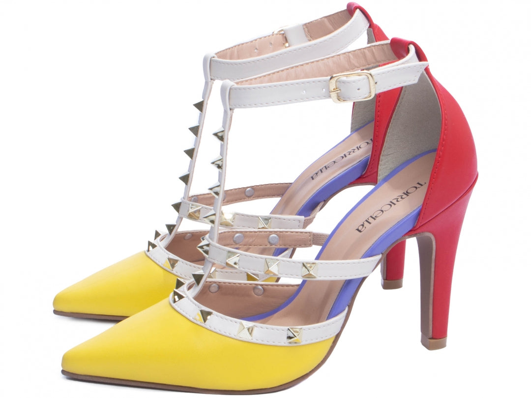 scarpin colorido