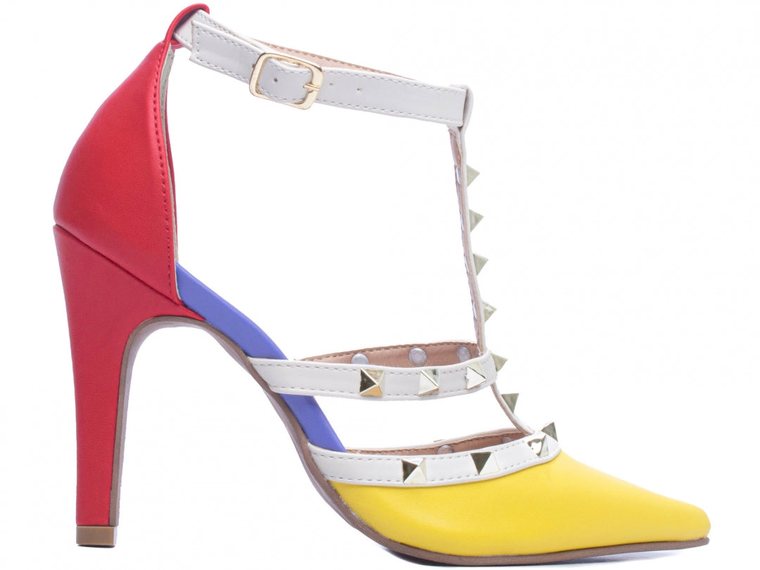 scarpin colorido