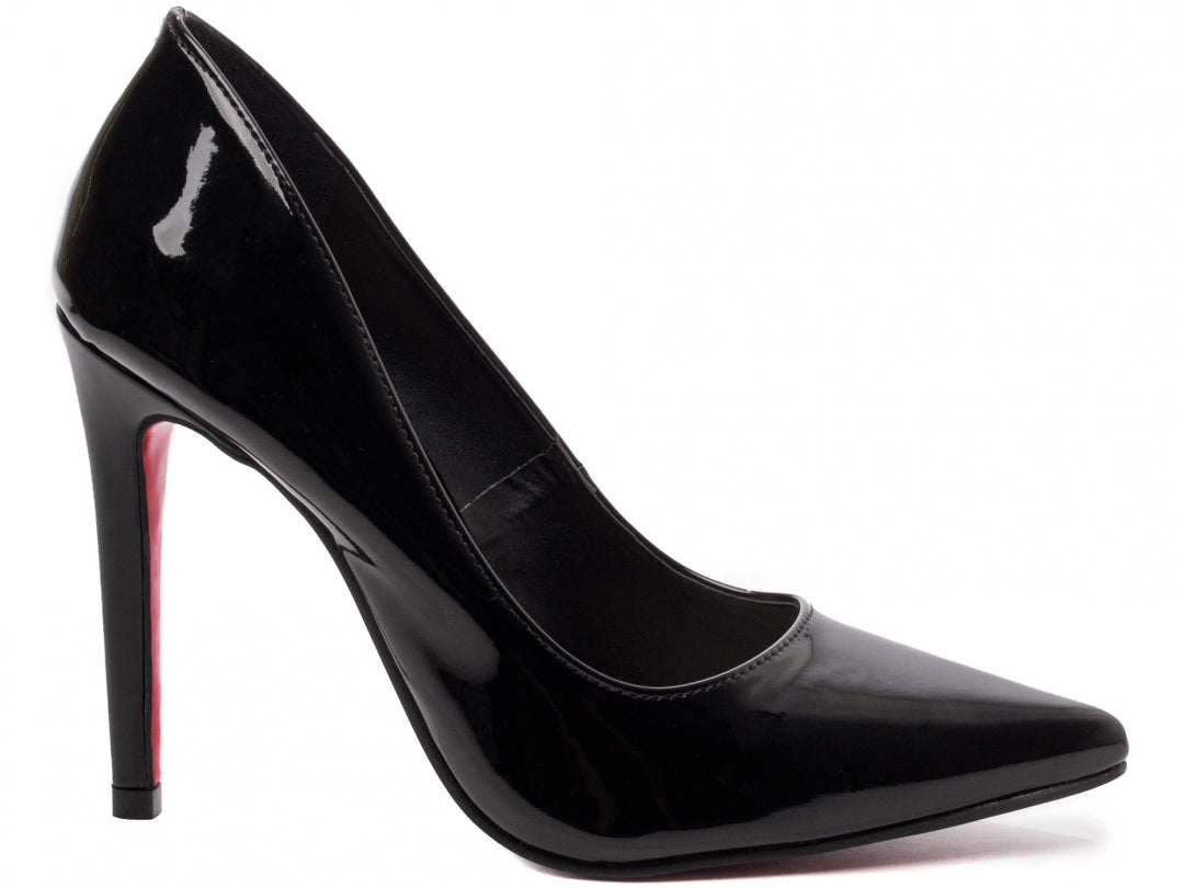 Sapato Scarpin Clássico com Sola Vermelha - Elegância e Estilo com Toque de ousadia